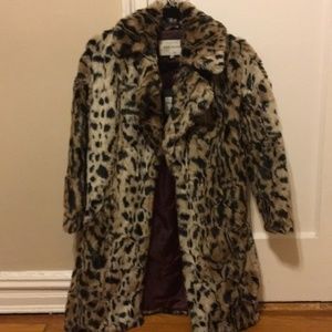 River Island  | ASOS | Leopard Fur Coat | *NWT*